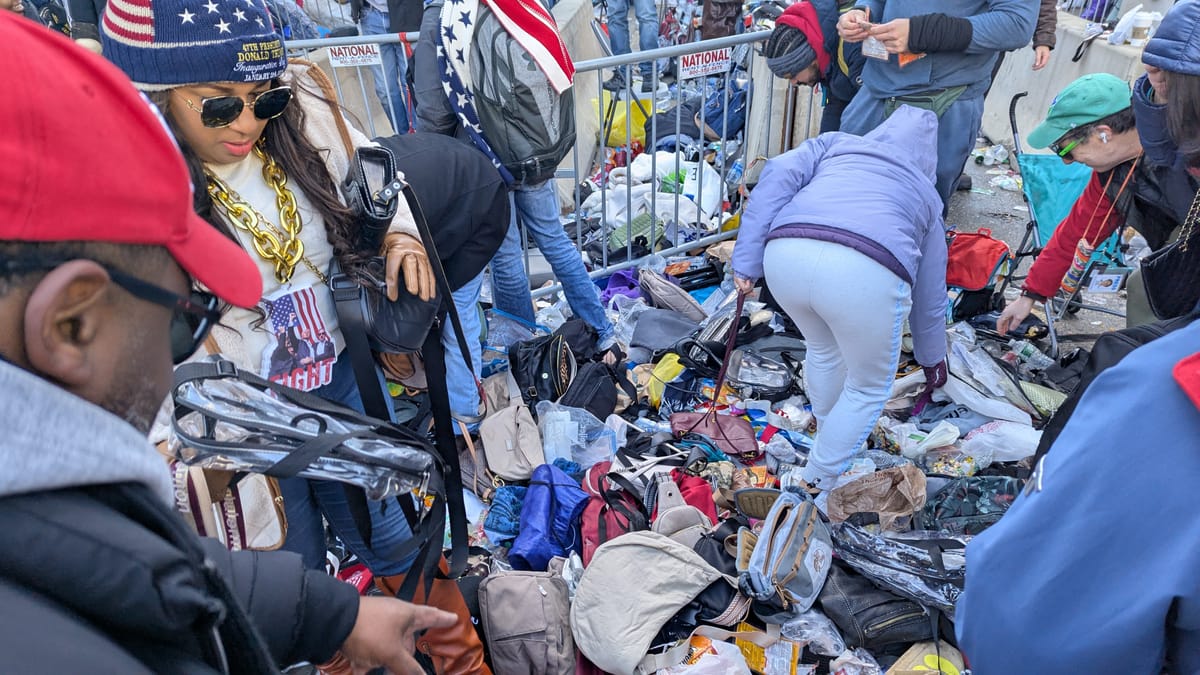 Attending Trump's Inauguration was Trash